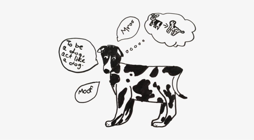 Cow Dog - Dog, transparent png download