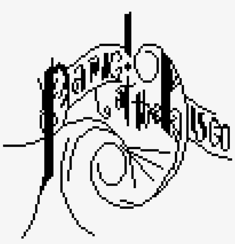 Panic At The Disco Thing - Isometric Pixel Art, transparent png download