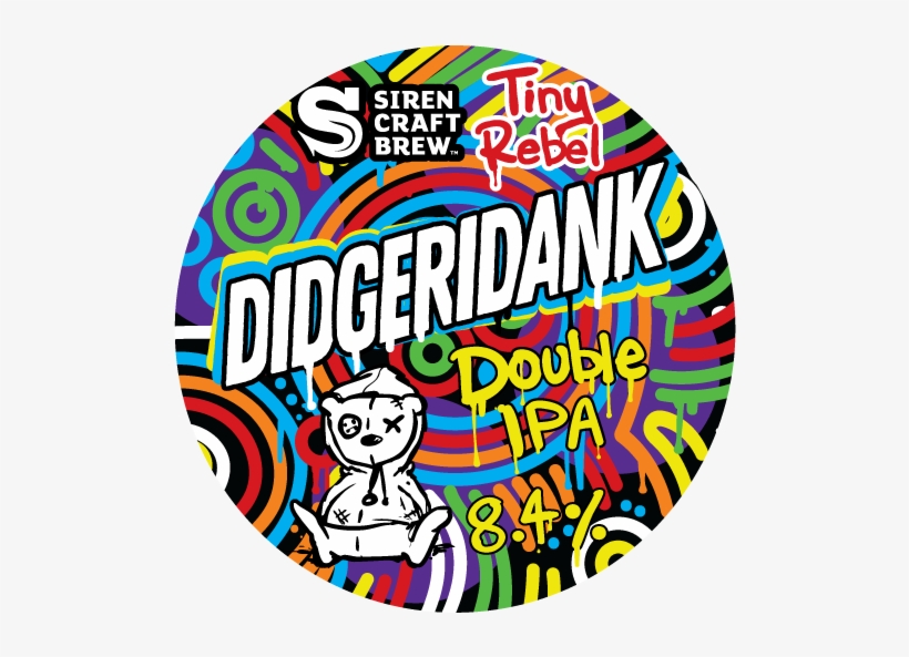 Didgeridank - Double Ipa - Tiny Rebel Beat Box, transparent png download