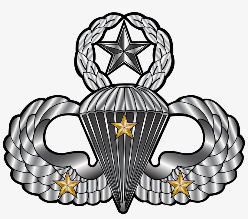 Master Jump Wings With Combat Jumps By, transparent png download