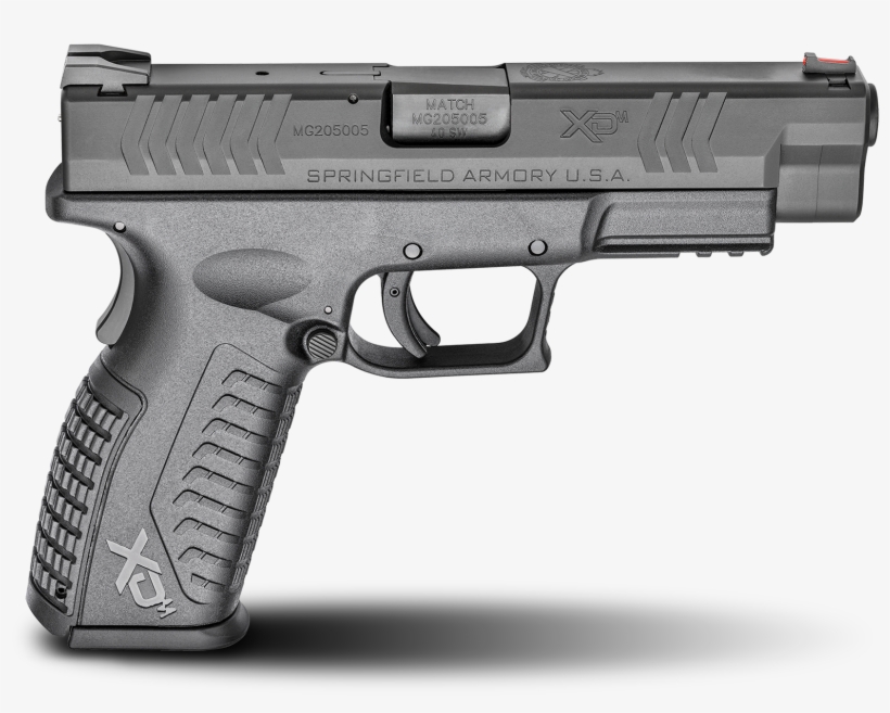 Svg Freeuse Download M Handguns Competition Mm Pistols - Springfield Xdm 45 4.5, transparent png download