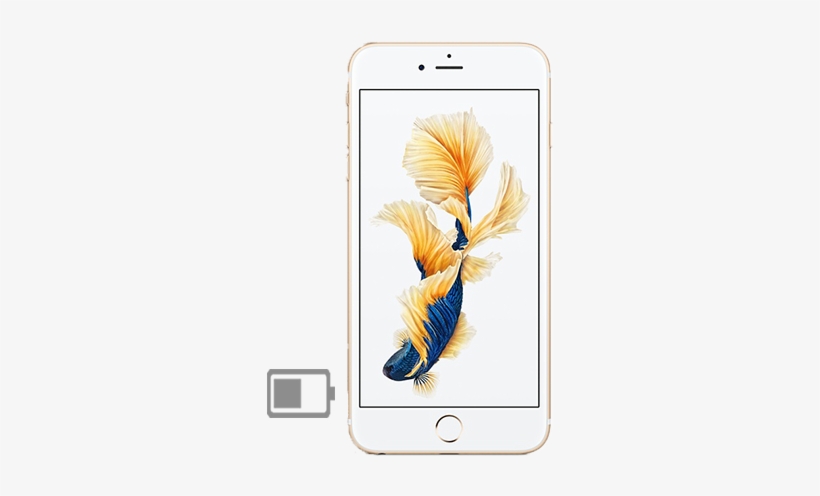 Low Battery Fix - Refurbished Iphone 6pl 128gb Gold (rfbbiph6p128gld), transparent png download