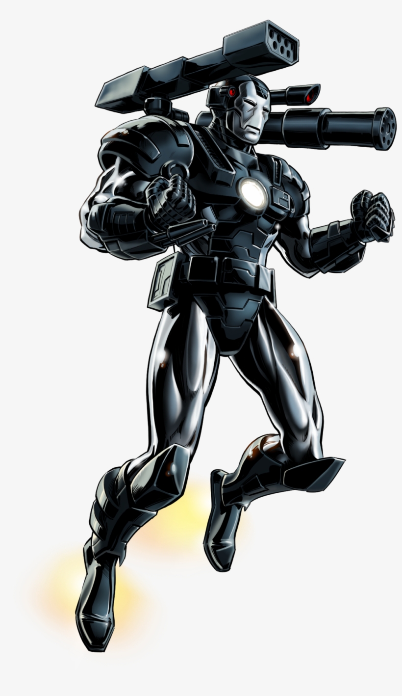 Original War Machine Portrait Art - Original War Machine Marvel Avengers Alliance, transparent png download