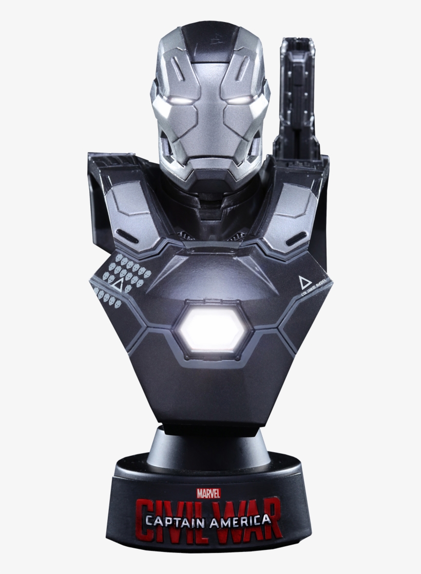 Hot Toys War Machine Mark Iii Collectible Bust Civil War