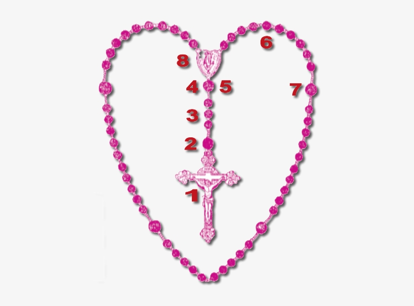 Pray The Rosary Daily - Virgen Del Rosario Para Colorear, transparent png download
