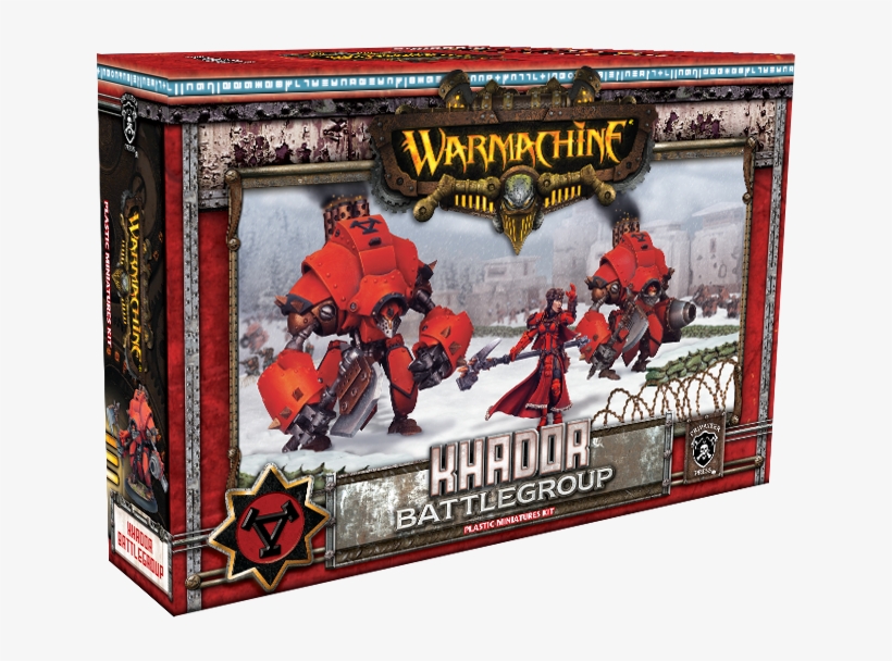 Mk Ii Khador Battlegroup Starter - Warmachine: Khador Battlegroup Box Set (plastic), transparent png download