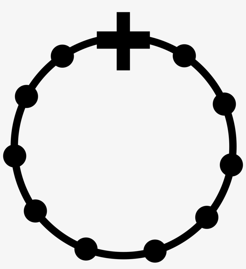 Open - Circle Rosary Png, transparent png download