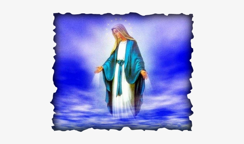 "the Rosary Is A Long Chain That Links Heaven And Earth - Immaculate Conception December 8 Prayer, transparent png download