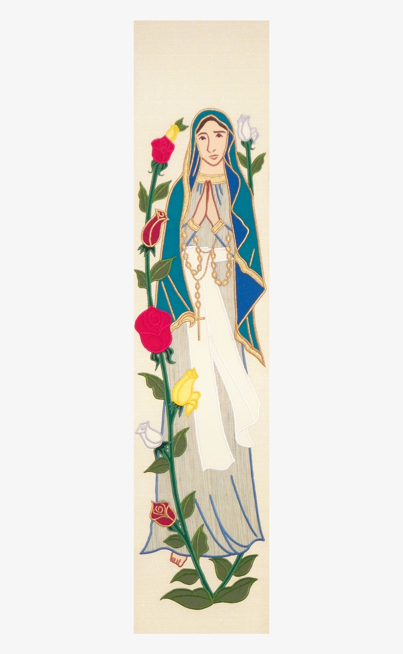 Ourladyofrosary - Mary, transparent png download