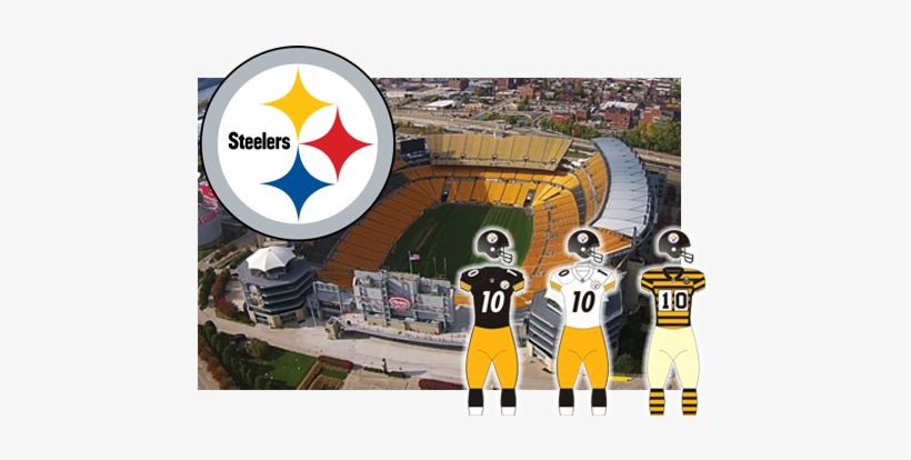 Pittsburgh Steelers - Pittsburgh Steelers Die-cut Decal - 8'x8' Color, transparent png download