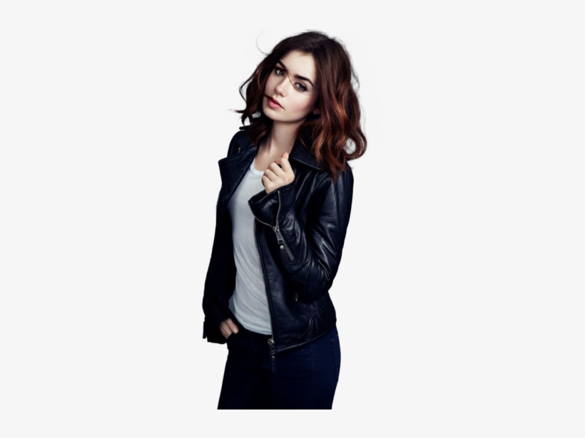 Lily Collins Png By Eosgoeswild - Lily Collins Auburn Hair, transparent png download