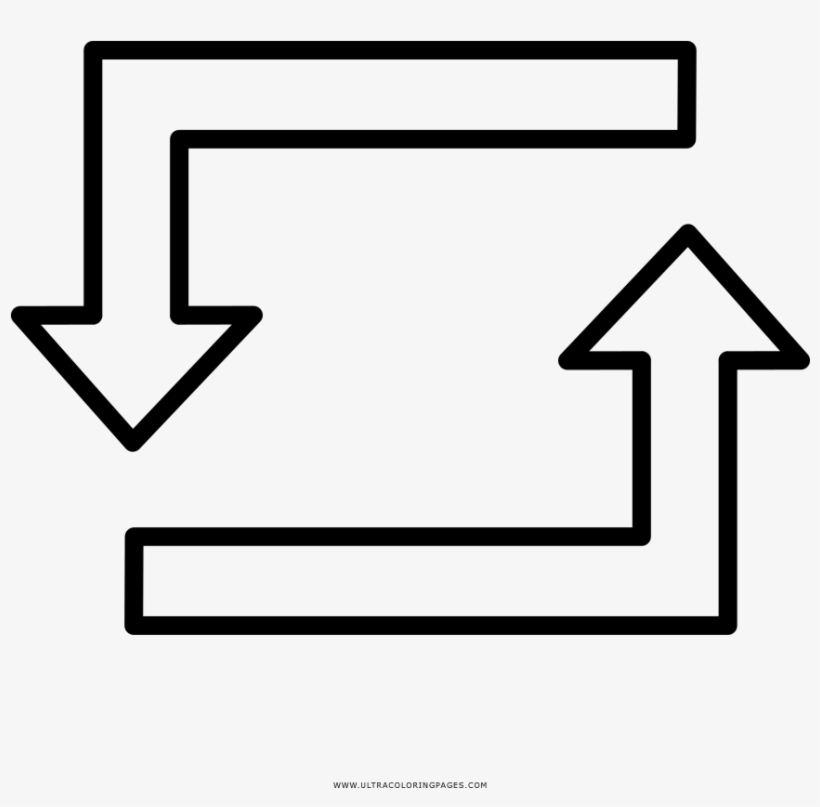 Retweet Coloring Page - Logo, transparent png download