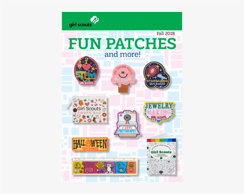 2018 Fall Fun Patches - Girl Scouts Of The Usa, transparent png download