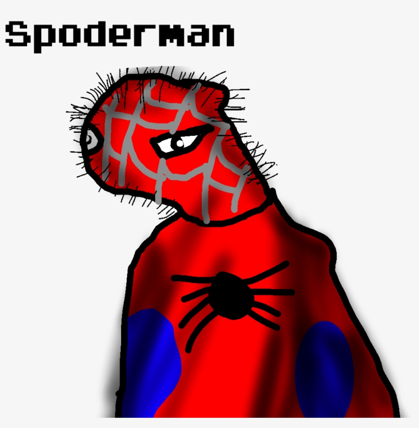 Spoderman By I Am The Cold On Deviantart - Illustration, transparent png download