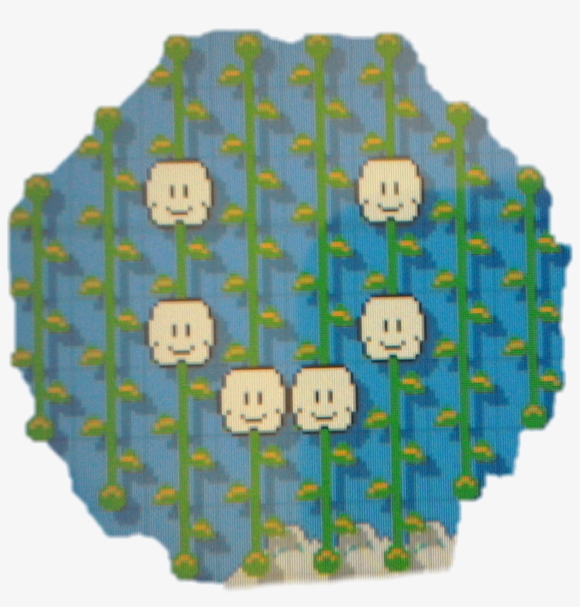 Creepy Mario Mariomaker Caterpillar Pixelart Mario - Pattern, transparent png download