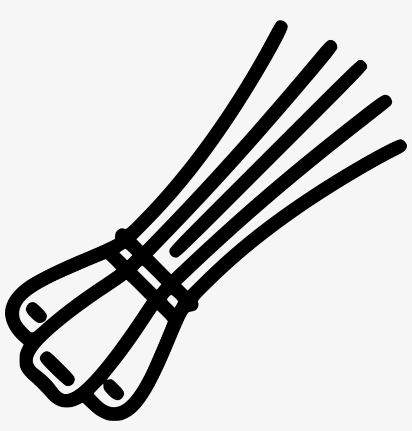 Green Onions Comments - Scalable Vector Graphics, transparent png download