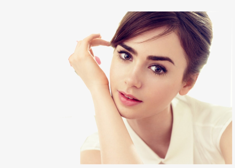 Lily Collins 10 Age, transparent png download