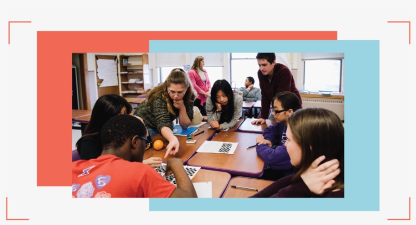 Princeton Student Volunteers Conducting An Math Workshop - Mathematics, transparent png download