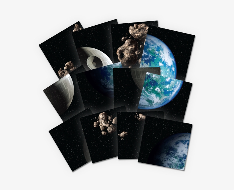 12 Tile Fan - X Wing Starfield Tile Kit, transparent png download