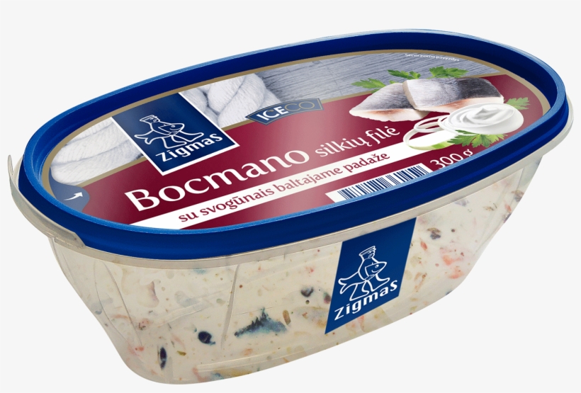 Bocmano Herring Fillet With Onions In White Sauce - Sauce, transparent png download