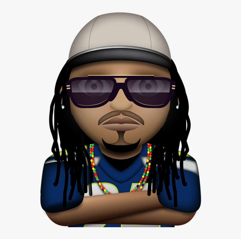 Marshawn - ' - Nfl Player Emoji, transparent png download