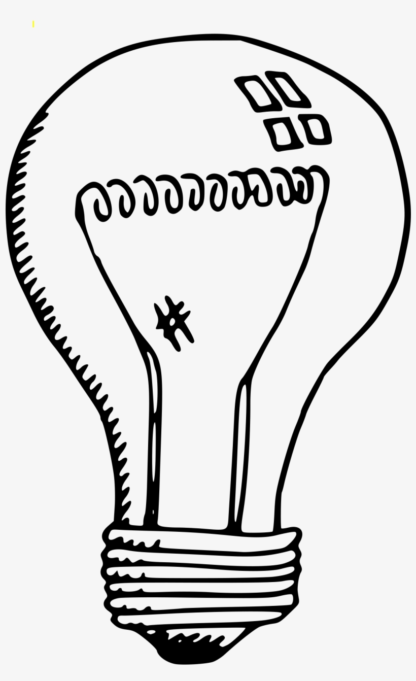 Incandescent Light Big Image Png - Light Bulb Clip Art, transparent png download