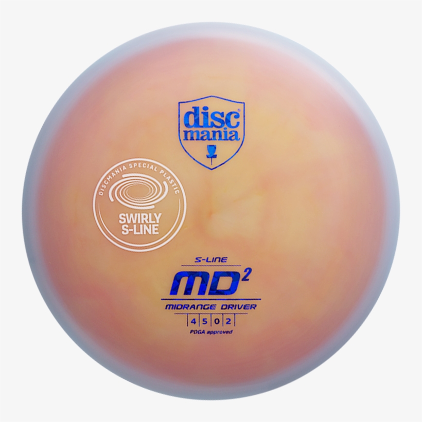 Md2 Swirly S Line - Discmania, transparent png download
