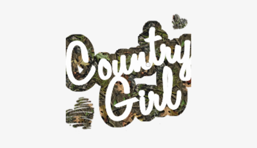 Country Girl - Camo With Country Sayings, transparent png download