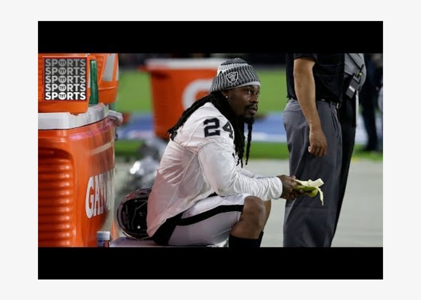 Marshawn Lynch Sits For Anthem, transparent png download