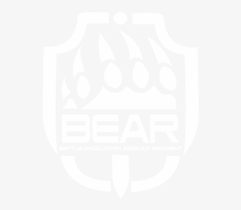 Bear Logo Hollow - Fortnite Logo Transparent White, transparent png download