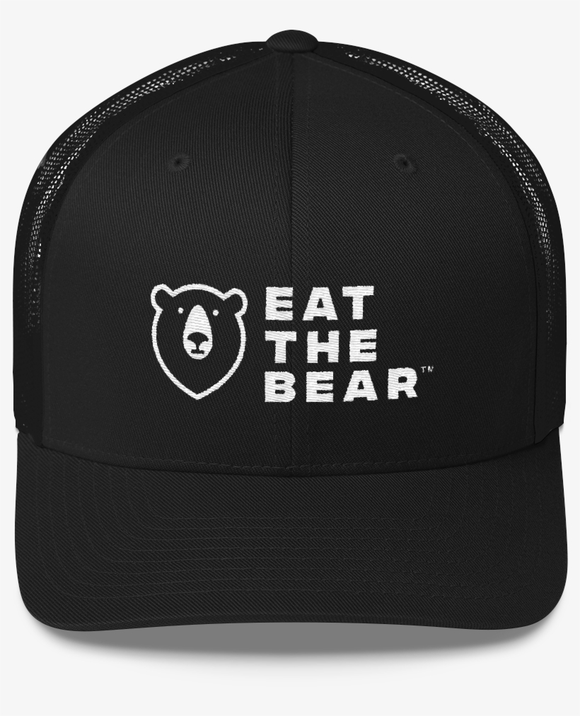 Black Cap Black Embroidery, transparent png download