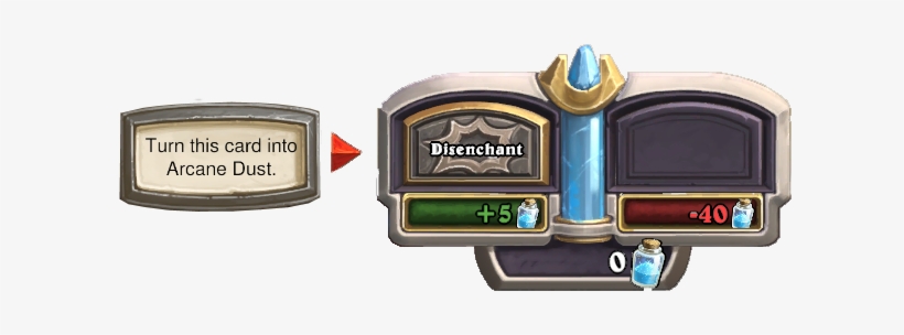 Crafting - Dust Hearthstone Png, transparent png download