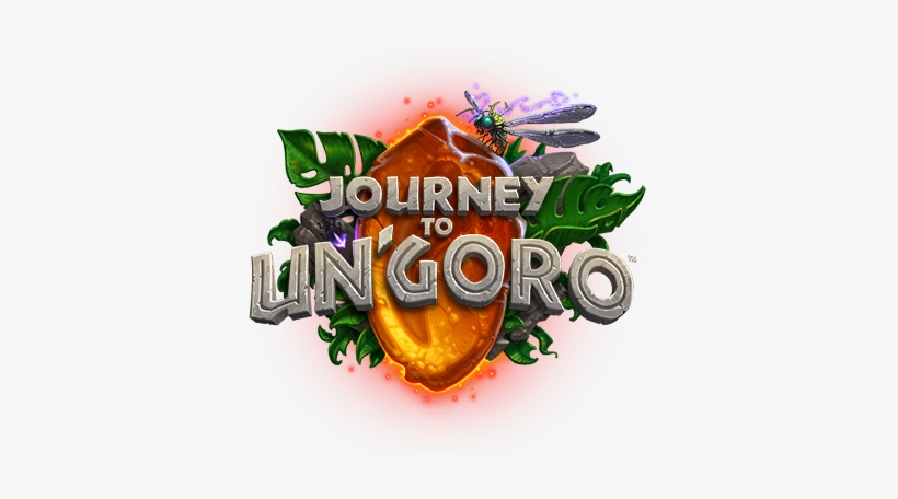 Journey To Un'goro - Journey To Un Goro Logo, transparent png download