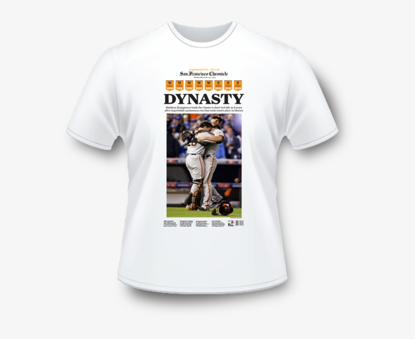 Sf Chronicle / Giants 2014 World Series "dynasty" - Hyperdynamics, transparent png download