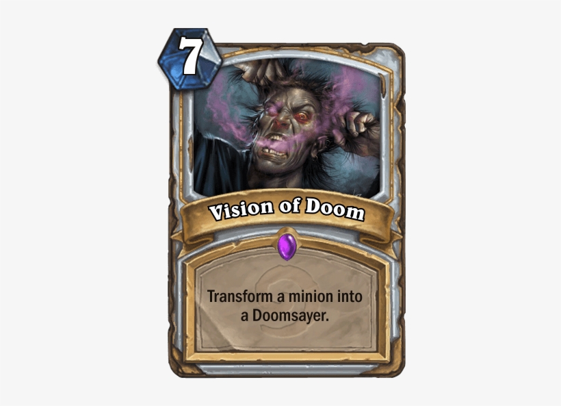 Ptdemonspanker's Vision Of Doom - One Night In Karazhan Priest, transparent png download