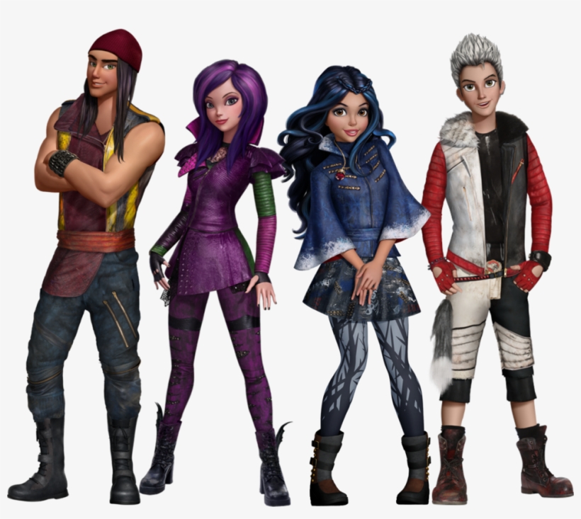 Disney Descendants Png Clipart Transparent - Disney Descendants Wicked World Wish Granted Cinestory, transparent png download