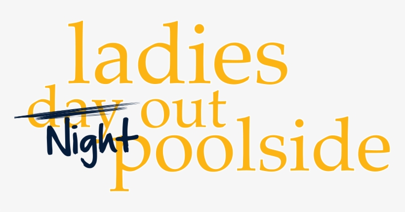 Ladies' Night Out Poolside - Book Cover For Coauthors, transparent png download