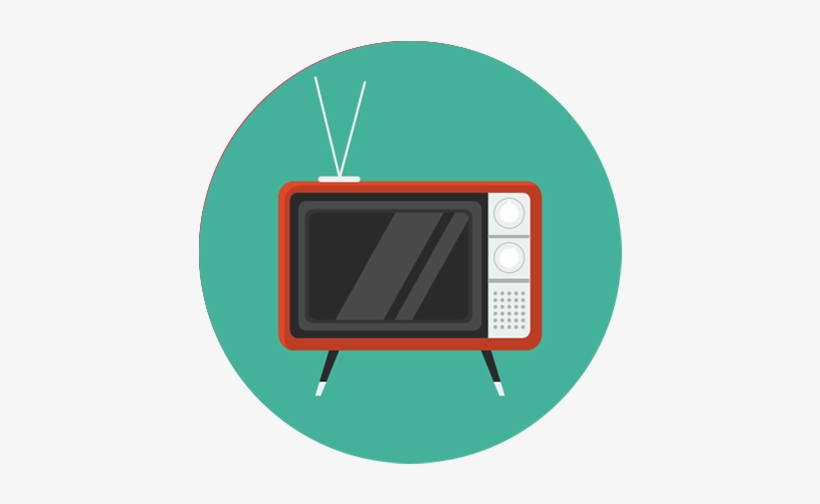 Tv Flat Icon, transparent png download