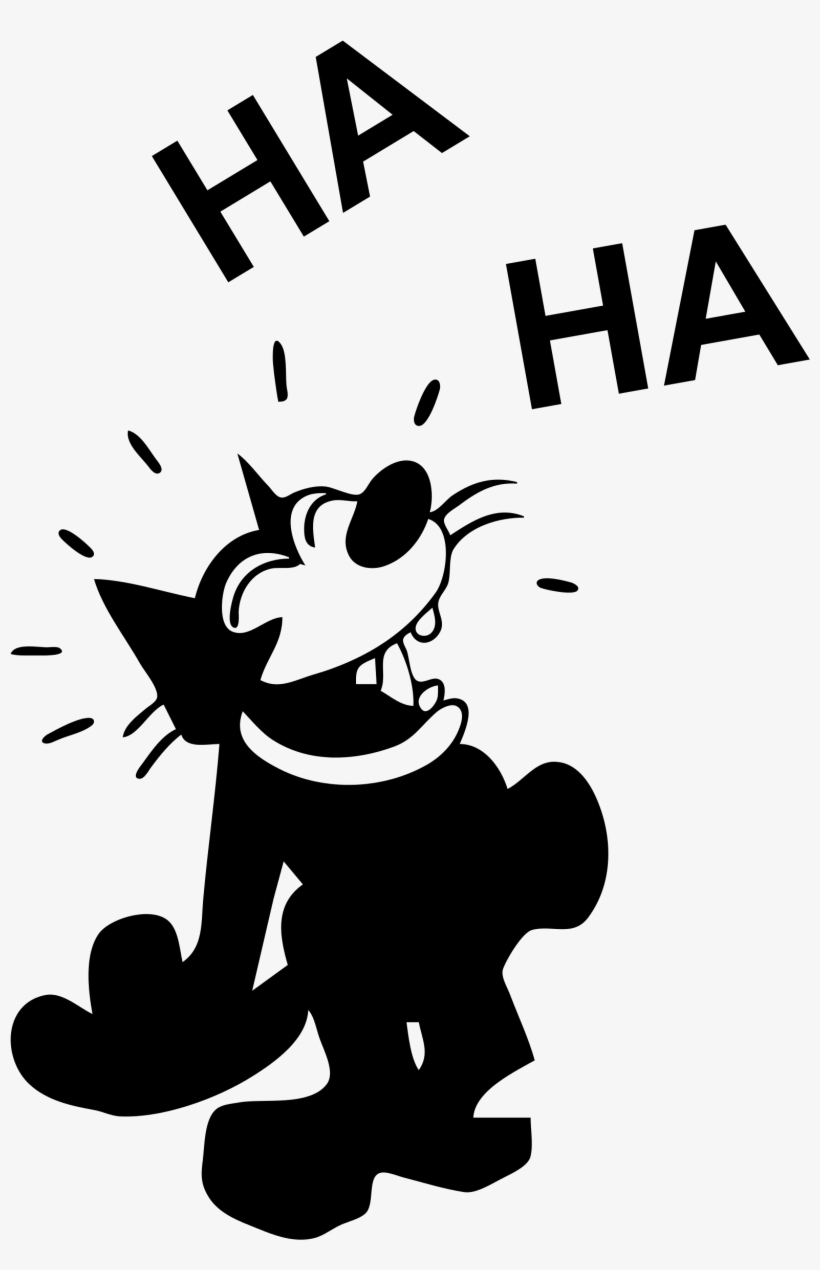 Open - Felix The Cat Ha Ha, transparent png download