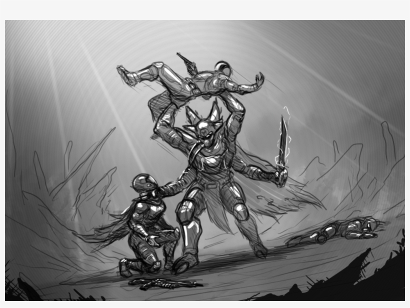 Battle Large - Dessin De Destiny, transparent png download
