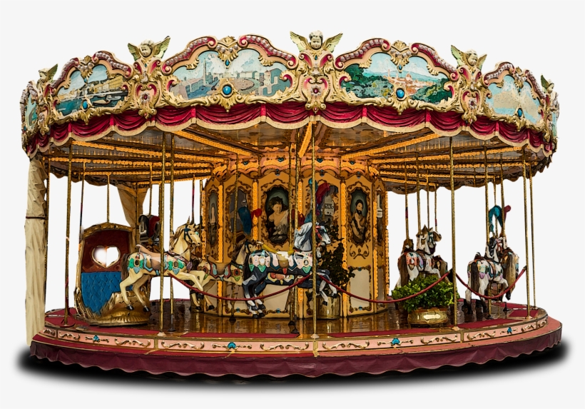 A Merry Go Round Is A Good Model Of Daily Earth Rotation - Piazza Della Repubblica, transparent png download