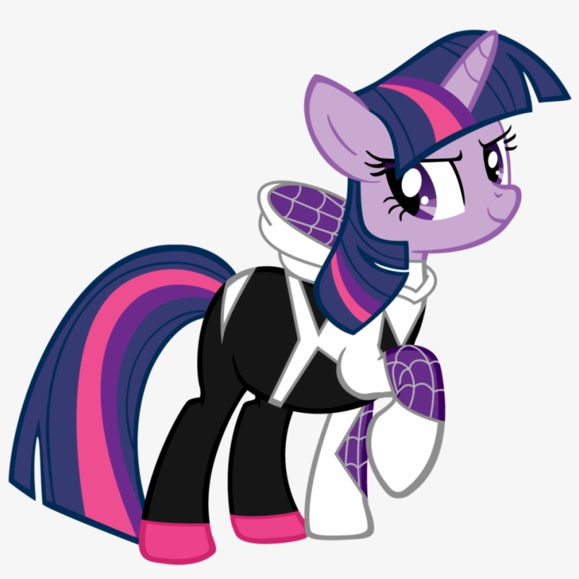 #1510178 - Artist - Joeycrick, Artist - Theaceofspadez, - Twilight Sparkle Spider Gwen, transparent png download