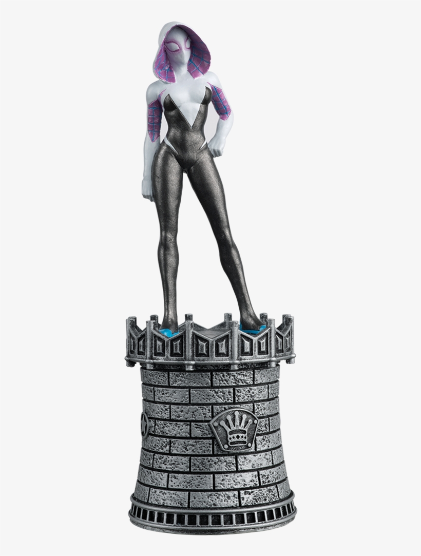 Mc-issue67 - Marvel Spider-gwen White Queen Chess Piece, transparent png download