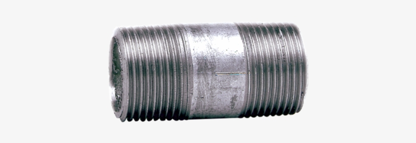Hydroflow Barrel Nipple Galvanised 25mm X 70mm - Piping And Plumbing Fitting, transparent png download
