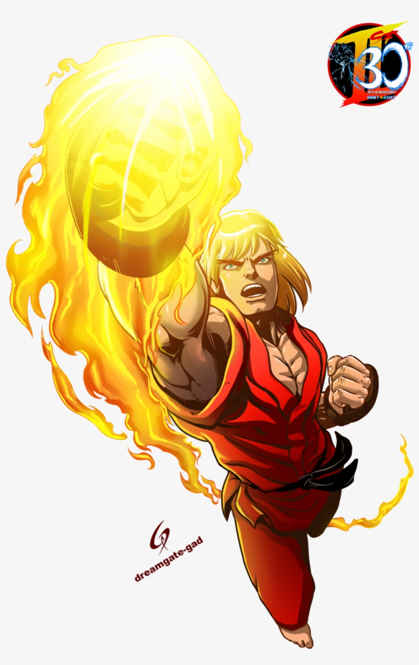 The Street Fighter 30th Tribute - Street Fighter, transparent png download