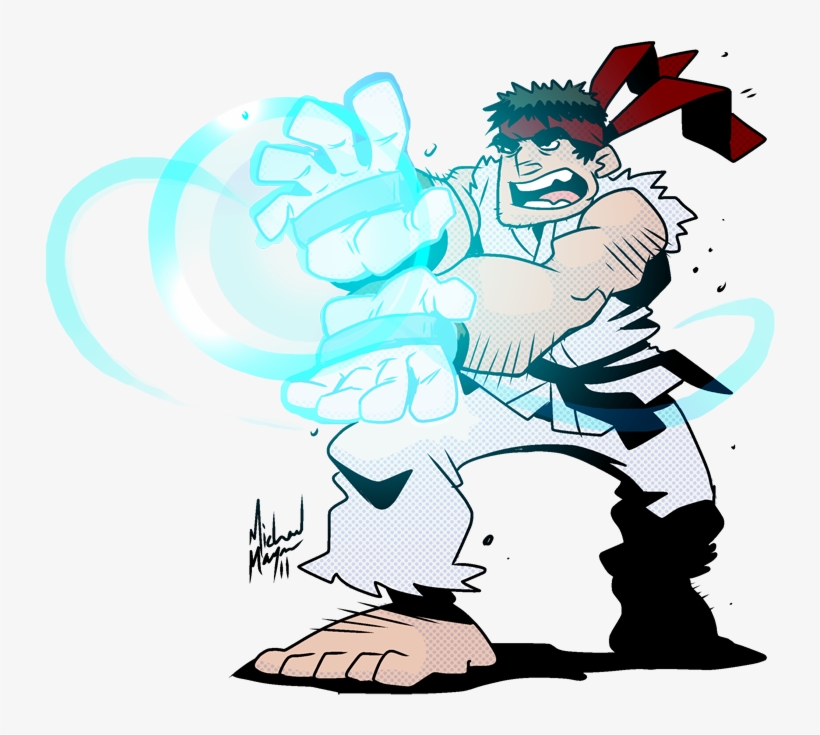 Log In To Report Abuse - Hadouken Cartoon, transparent png download