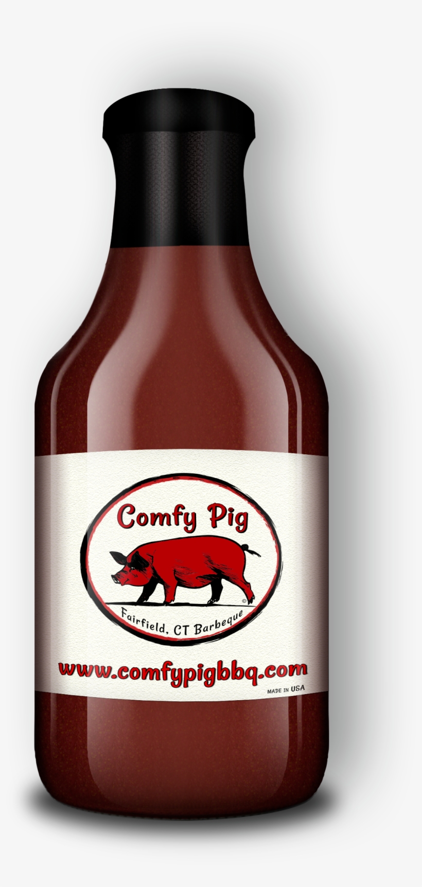 Barbecue Sauce Clipart Soy Sauce - Glass Bottle, transparent png download