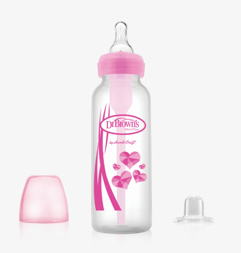 Kit Includes An 8 Oz/250 Ml Options™ Bottle With Level - Dr Brown's Transition Bottle Kit, transparent png download