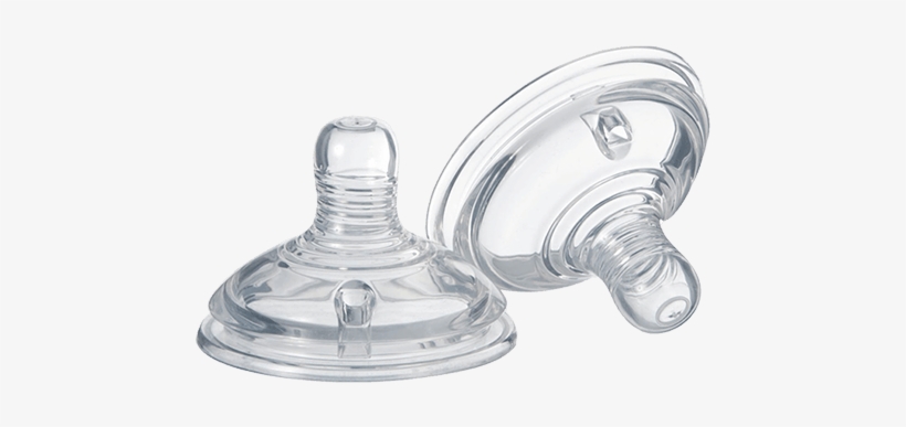 Closer To Nature Bottle Nipples Support - Tommee Tippee Closer To Nature Fast Flow Nipples -, transparent png download