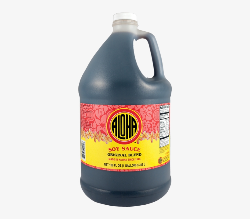 Aloha Soy Sauce Bottle 1 Gal - Aloha Soy Sauce 1 Gallon, transparent png download